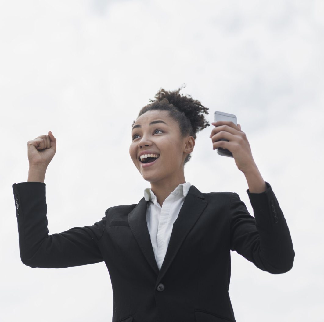 enthusiastic-woman-medium-shot